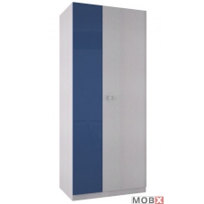 Dulap de haine albastru lucios Pinocchio