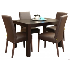 Set masă Ada 120 cu 4 scaune Maya eco